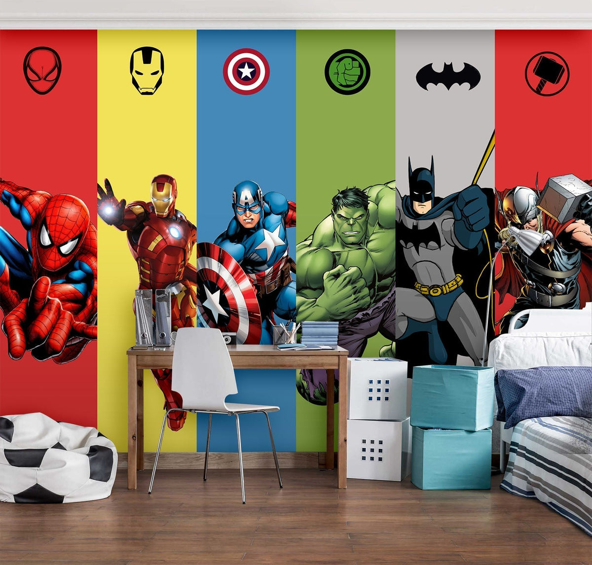 Superheroes Wallpaper for Kids