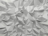 Tapet Personalizat 3D cu varfuri iesite in relief asemeni unor roci albe - WHITE ROCK