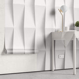 Tapet Personalizat 3D cu elemente iesite in relief redand un efect realist al unor coloane albe - 3D COLUMNS