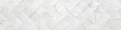 Tapet Personalizat 3D cu elemente de marmura alba iesite in relief - 3D MARBLE