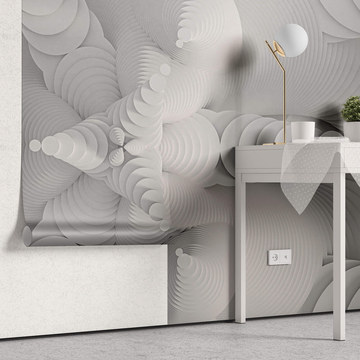 Tapet Personalizat 3D cu turnuri inalte vazute de sus - HIGH POINT