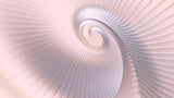 Tapet Personalizat 3D cu o spirala roz cu efect de departare 3D - PINK SPIRAL