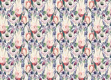 Tulips & Irises Personalised Wallpaper