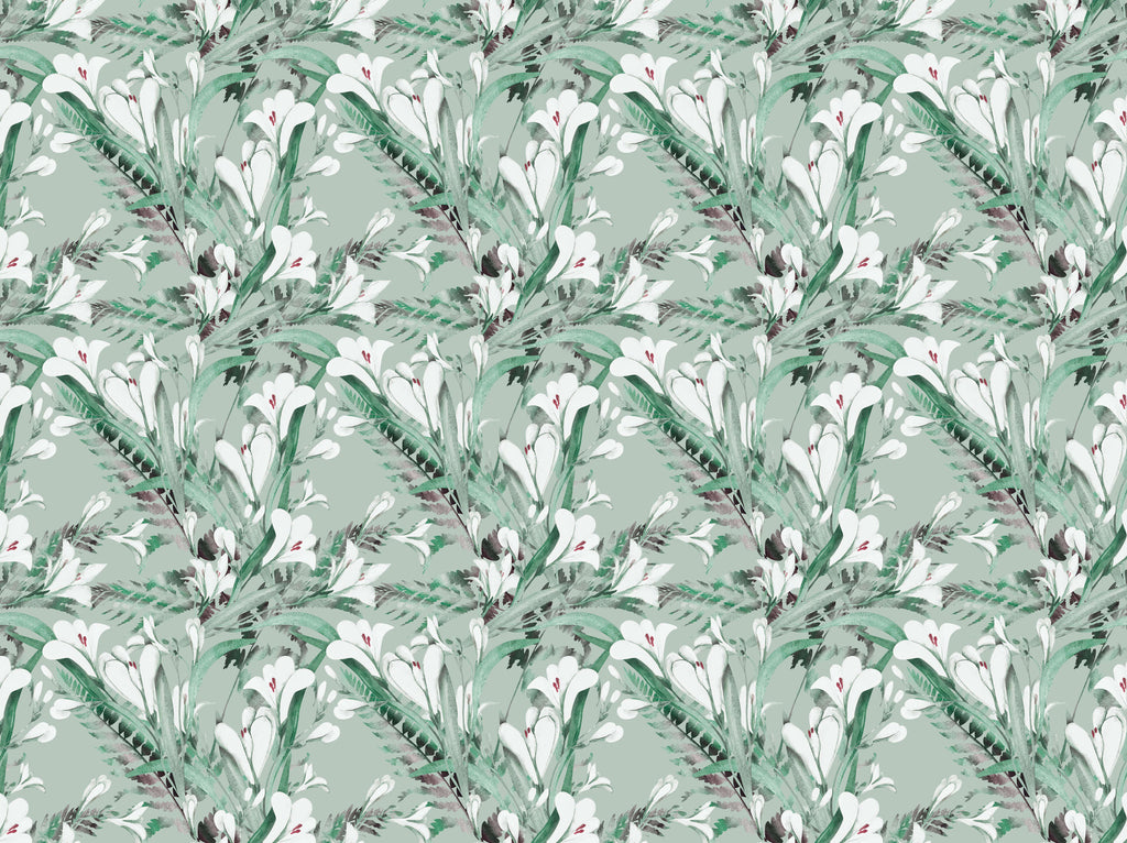Tapet personalizat - WHITE CROCUS