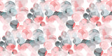 Pink Grey Personalised Wallpaper