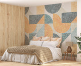 Tapet Personalizat Patterns cu modele geometrice alcatuite din puncte marunte - DOT ART
