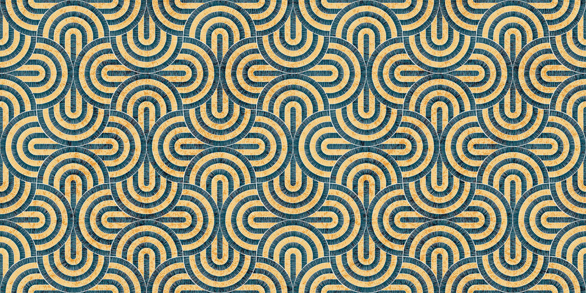 Tapet Personalizat Patterns modele abstracte intersectate - ROUND CROSSED STITCHES