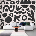 Tapet Personalizat Patterns cu modele si forme geometrice abstracte in stil minimalist - ABSTRACT MINIMALIST PATTERN