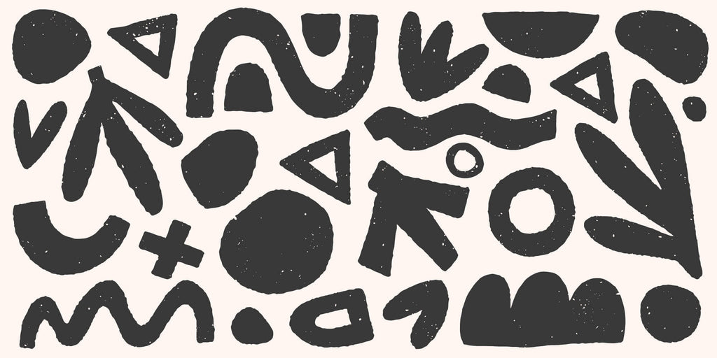 Tapet Personalizat Patterns cu modele si forme geometrice abstracte in stil minimalist - ABSTRACT MINIMALIST PATTERN