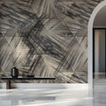Tapet Personalizat Patterns cu hexagoane abstracte si umbre - HEXAGONAL SHADOWS