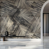 Tapet Personalizat Patterns cu hexagoane abstracte si umbre - HEXAGONAL SHADOWS