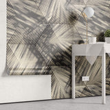 Tapet Personalizat Patterns cu hexagoane abstracte si umbre - HEXAGONAL SHADOWS