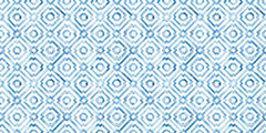 Tapet Personalizat Patterns cu motive in stil portughez in nuante de albastru watercolor - BLUE PORTUGUESE PATTERN