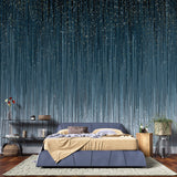 Tapet Personalizat Patterns cu model abstract in nuante degrade - ABSTRACT RAIN LINES