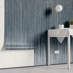 Tapet Personalizat Patterns cu model abstract in nuante degrade - ABSTRACT RAIN LINES