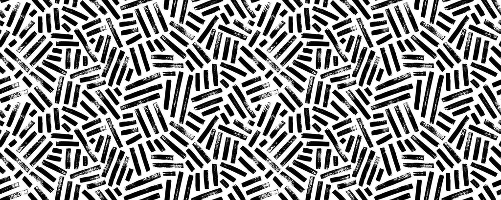 Tapet Personalizat Patterns cu dungi negre abstracte - BLACK STRIPES