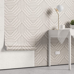 Tapet Personalizat Patterns cu model abstract geometric - ABSTRACT THIN LINES