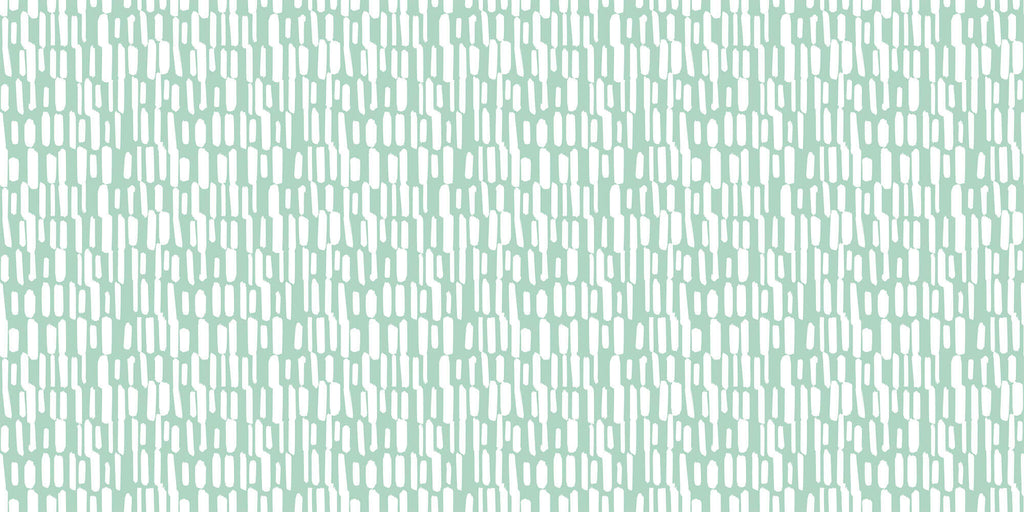 Tapet Personalizat Patterns cu model abstract pe un fundal verde - SAGE LINES
