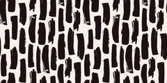Tapet Personalizat Patterns cu dungi negre abstracte - BLACK SUMI LINES