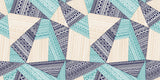 Tapet Personalizat Patterns cu triunghiuri si modele tribale - BOHO TRIANGLES