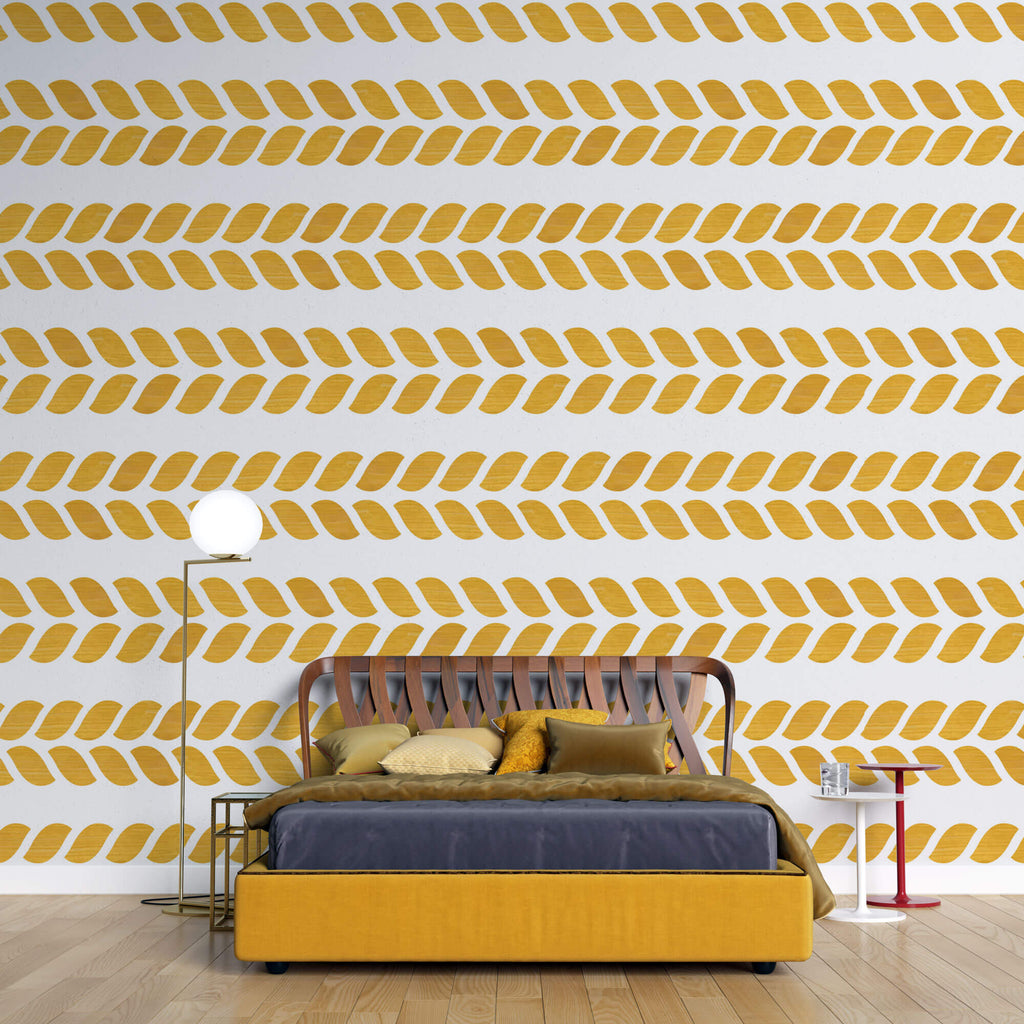 Tapet Personalizat Patterns cu model abstract ce imita spicul de grau - ABSTRACT WHEAT