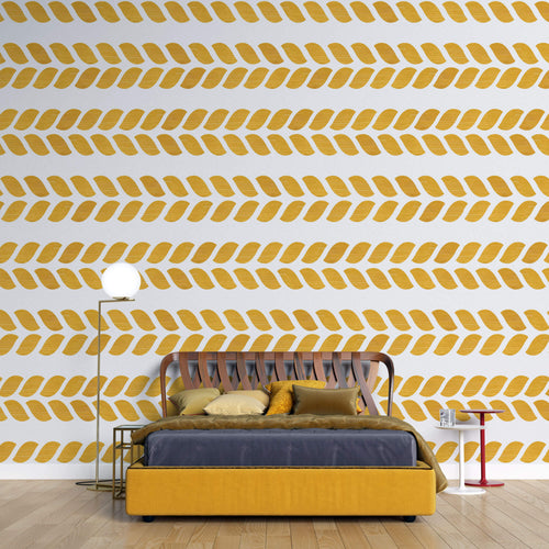 Tapet Personalizat Patterns cu model abstract ce imita spicul de grau - ABSTRACT WHEAT
