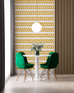 Tapet Personalizat Patterns cu model abstract ce imita spicul de grau - ABSTRACT WHEAT