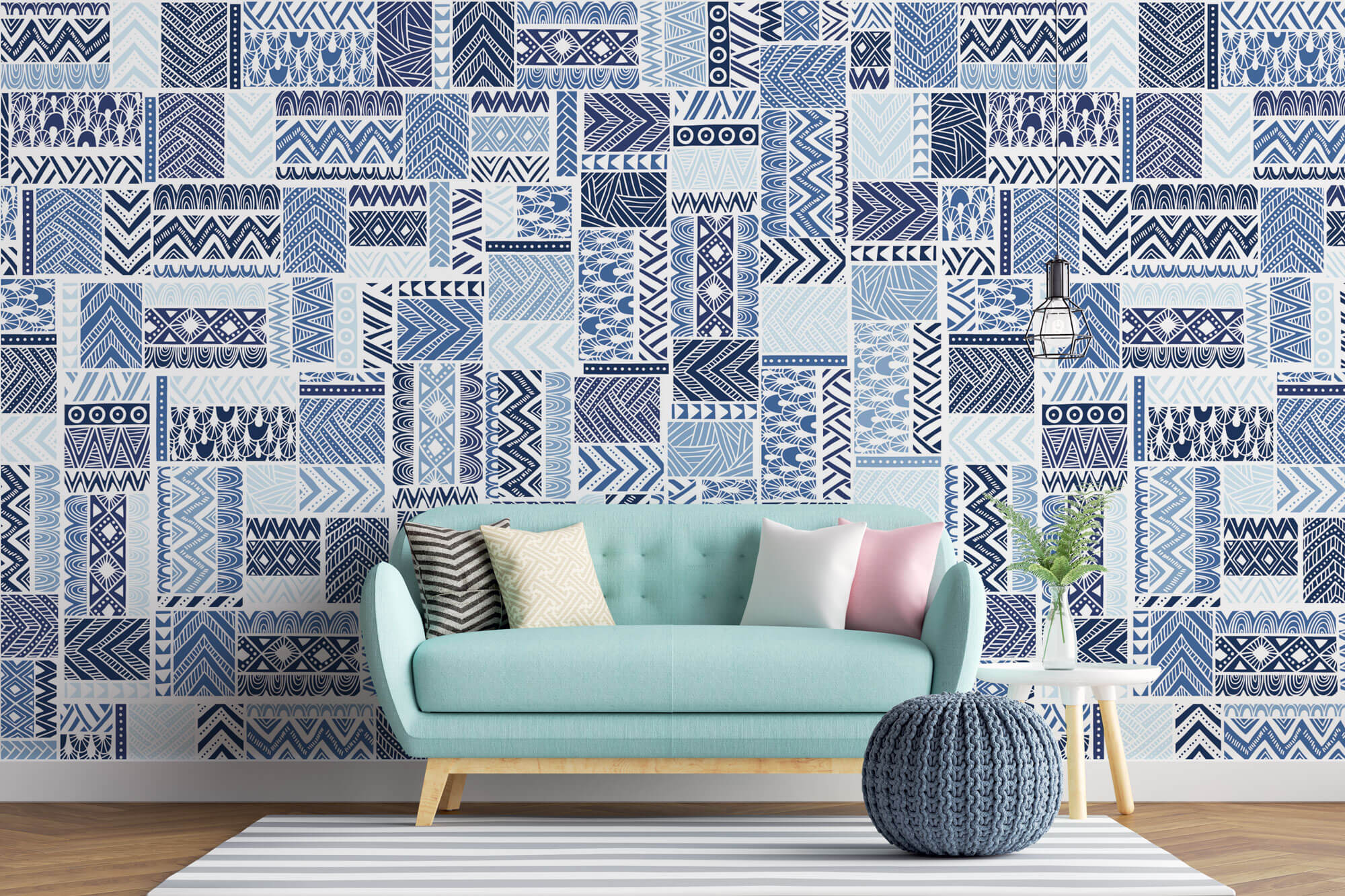Tapet Personalizat Patterns cu texturi abstracte tribale - ABSTRACT TRIBAL PATTERNS