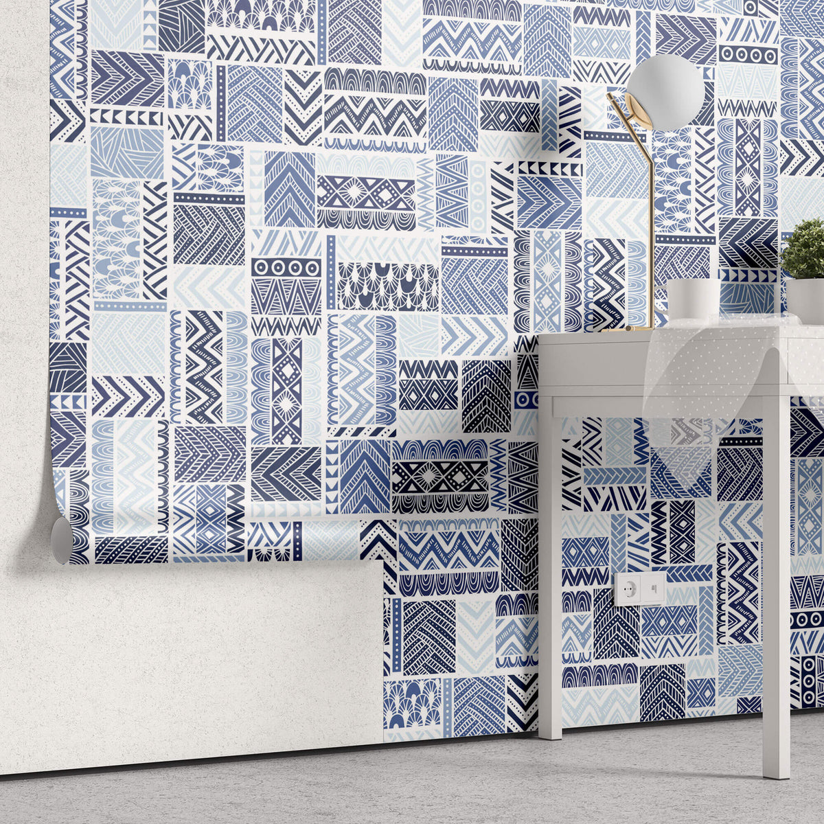 Tapet Personalizat Patterns cu texturi abstracte tribale - ABSTRACT TRIBAL PATTERNS