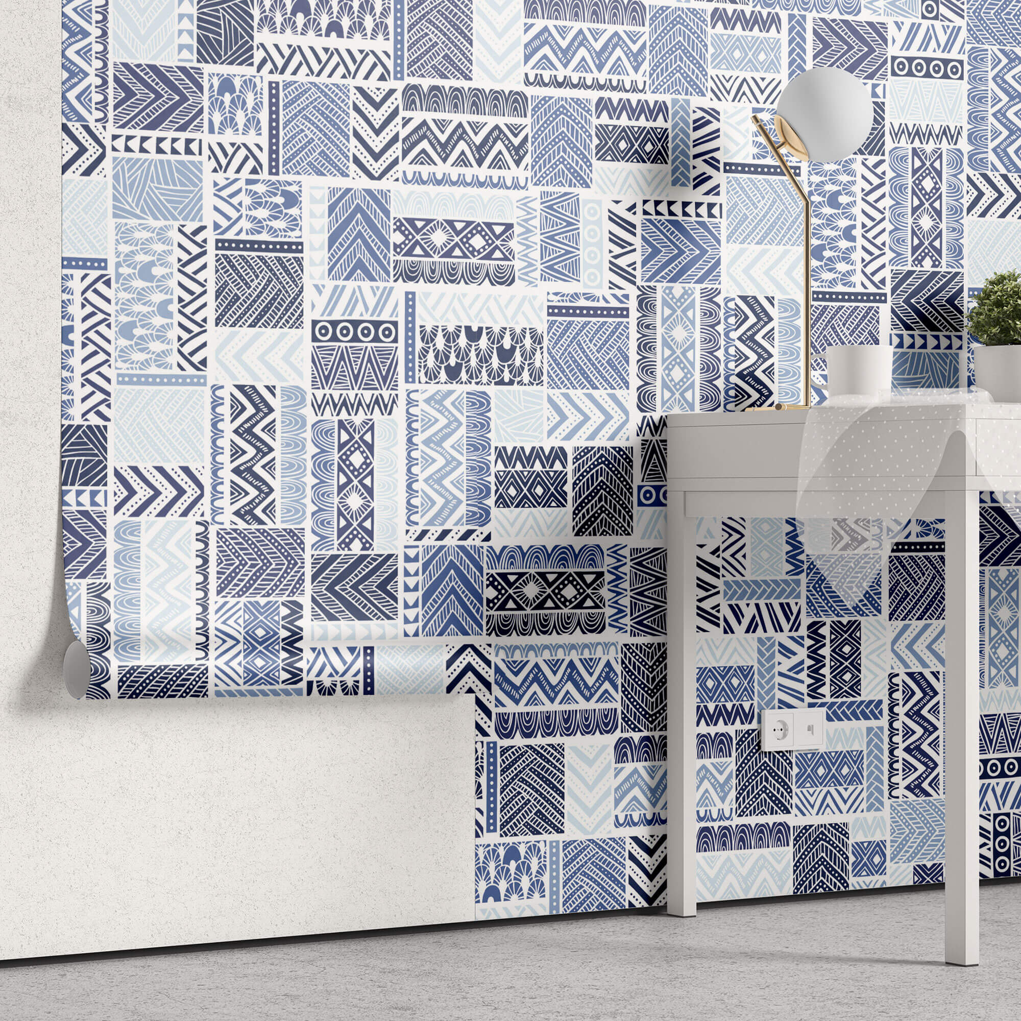 Tapet Personalizat Patterns cu texturi abstracte tribale - ABSTRACT TRIBAL PATTERNS