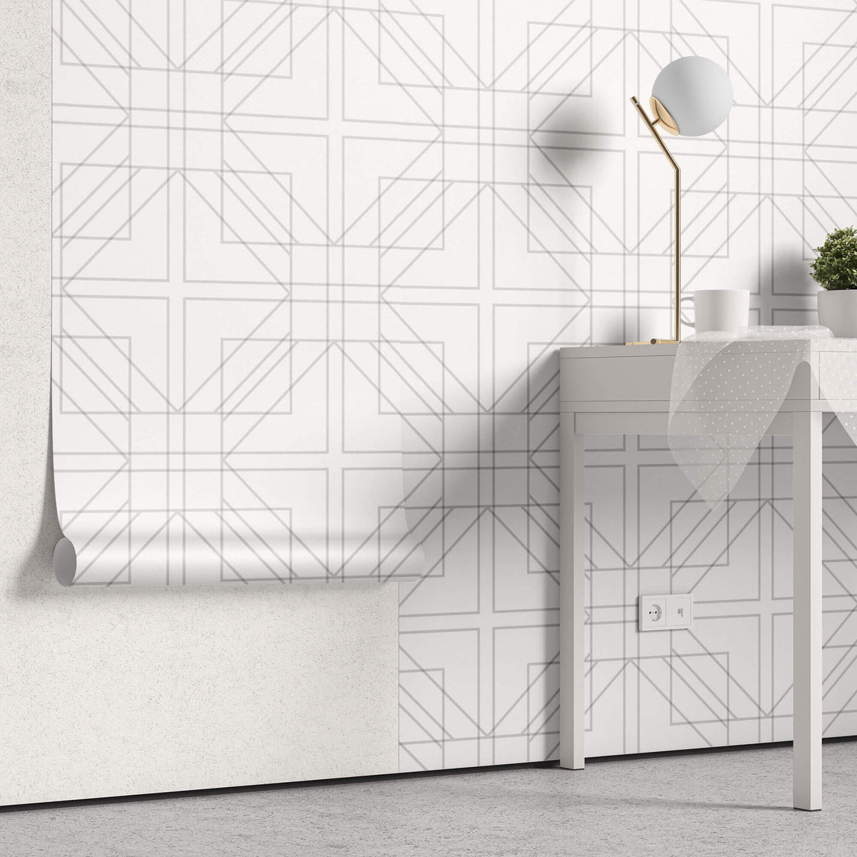 Tapet Personalizat Patterns cu forme simetrice geometrice - SYMMETRICAL DESIGN