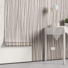 Tapet Personalizat Patterns cu linii simple abstracte - SHAKY LINES