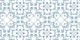 Tapet Personalizat Patterns cu modele tie dye in nuante de albastru - ABSTRACT TIE DYE