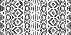 Tapet Personalizat Patterns cu model abstract in dungi negre - LINY SHAPES