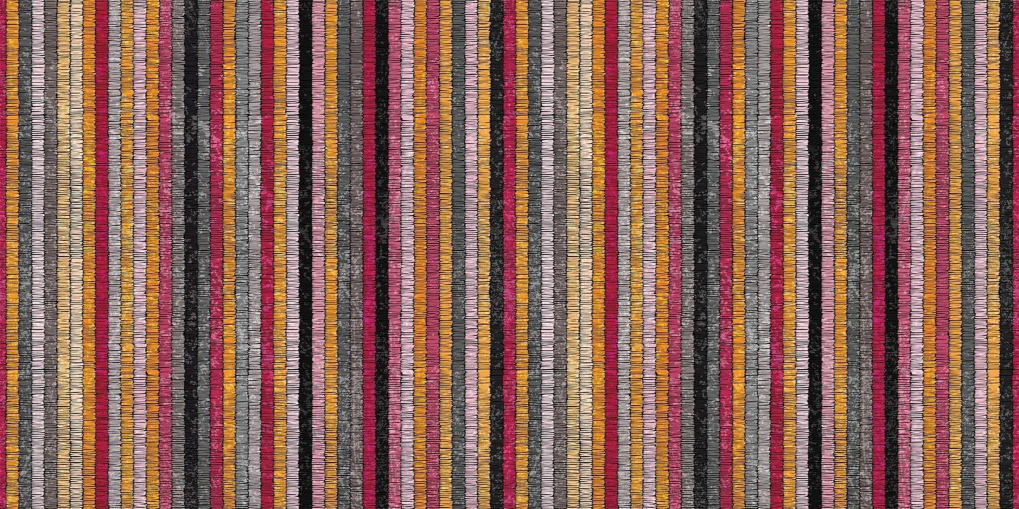 Tapet Personalizat Patterns cu model abstract in linii colorate - RUSTIC RUG