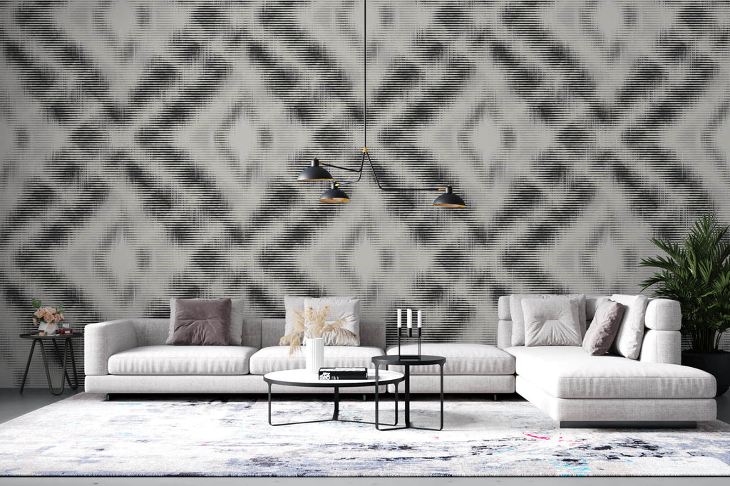 Tapet Personalizat Patterns cu model abstract cu iluzie optica - SPOTTY ILLUSION
