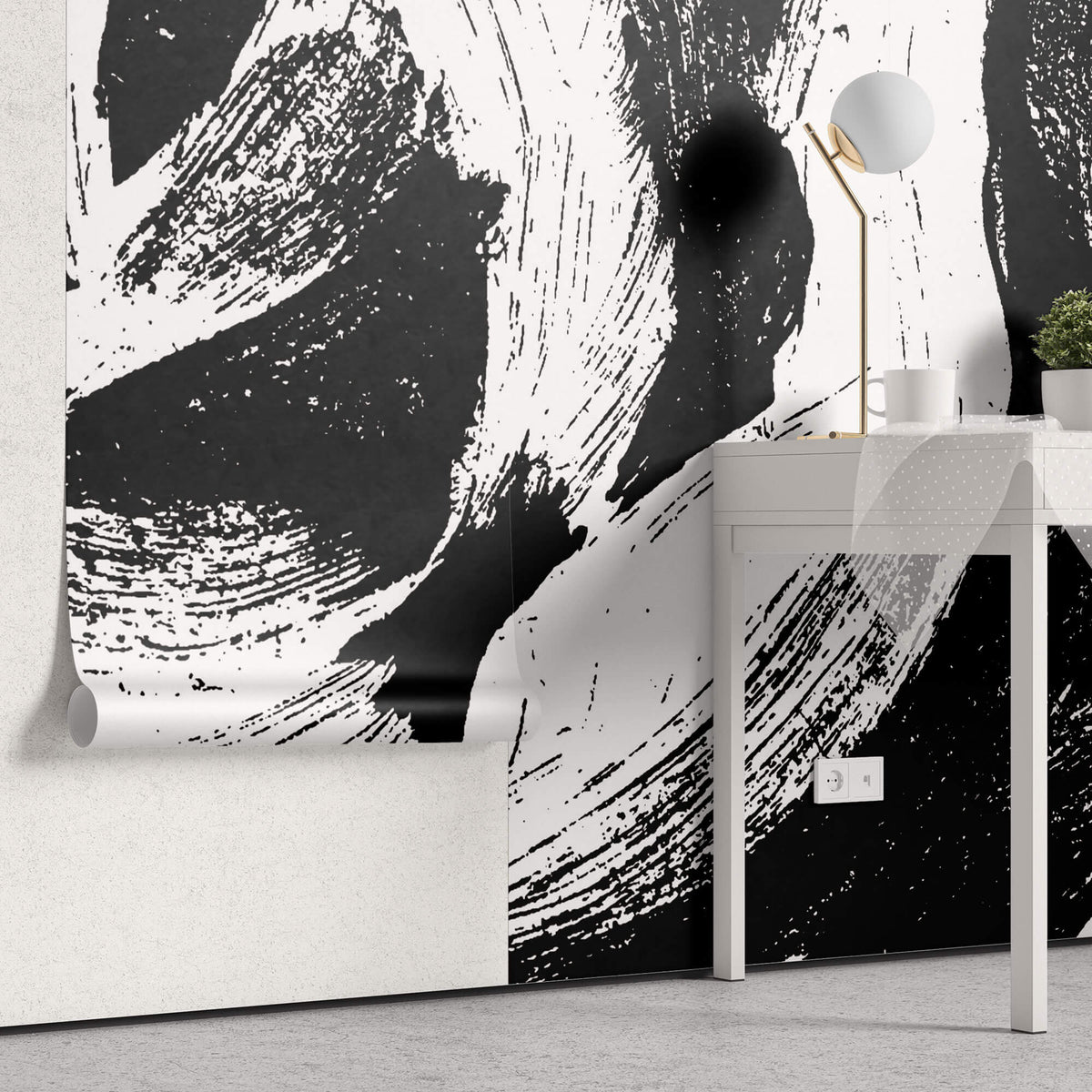 Tapet Personalizat Patterns cu model abstract cu pictura abstracta - ABSTRACT BRUSHES