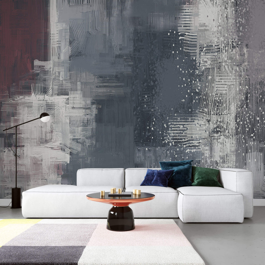 Tapet personalizat abstract cu textura acrilica abstract texture