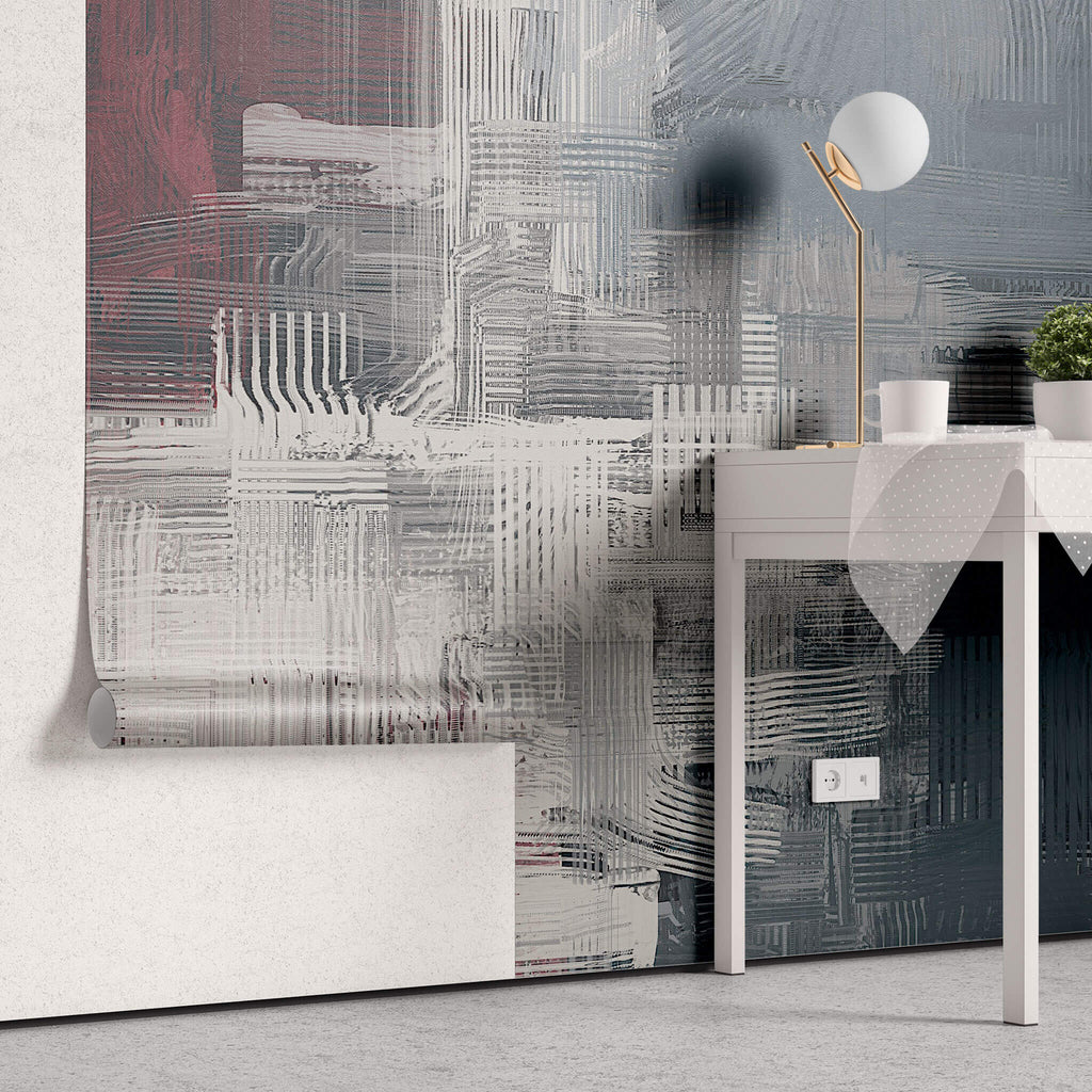Tapet personalizat abstract cu textura acrilica abstract texture