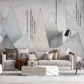 Tapet personalizat abstract cu diverse texturi textures
