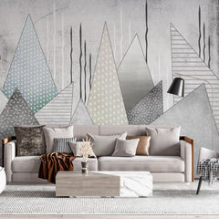 Tapet personalizat abstract cu diverse texturi textures