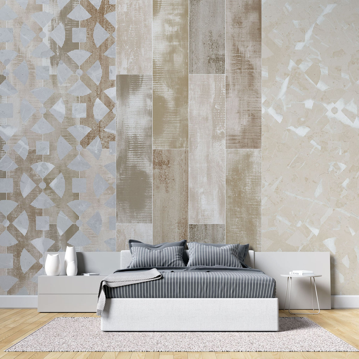 Tapet personalizat abstract cu efect de piatra de granit sandstone
