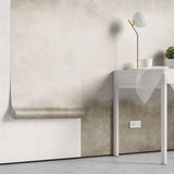 Tapet personalizat abstract cu textura de perete in nuante de bej beige wall