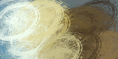 Tapet personalizat abstract cu un impact de cercuri colorate oferind un design dinamic si modern circle splash