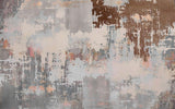 Tapet personalizat abstract cu o textura ce aminteste de beton cimentat oferind un aspect industrial si urban scraped concrete