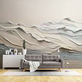 Tapet personalizat abstract cu valuri de vopsea creand un design fluid si artistic plin de miscare paint waves