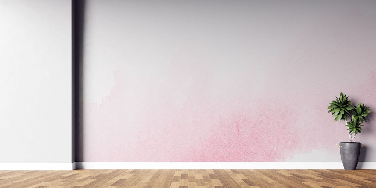 Tapet Personalizat Abstract cu pata de culoare roz - PINK TOUCH