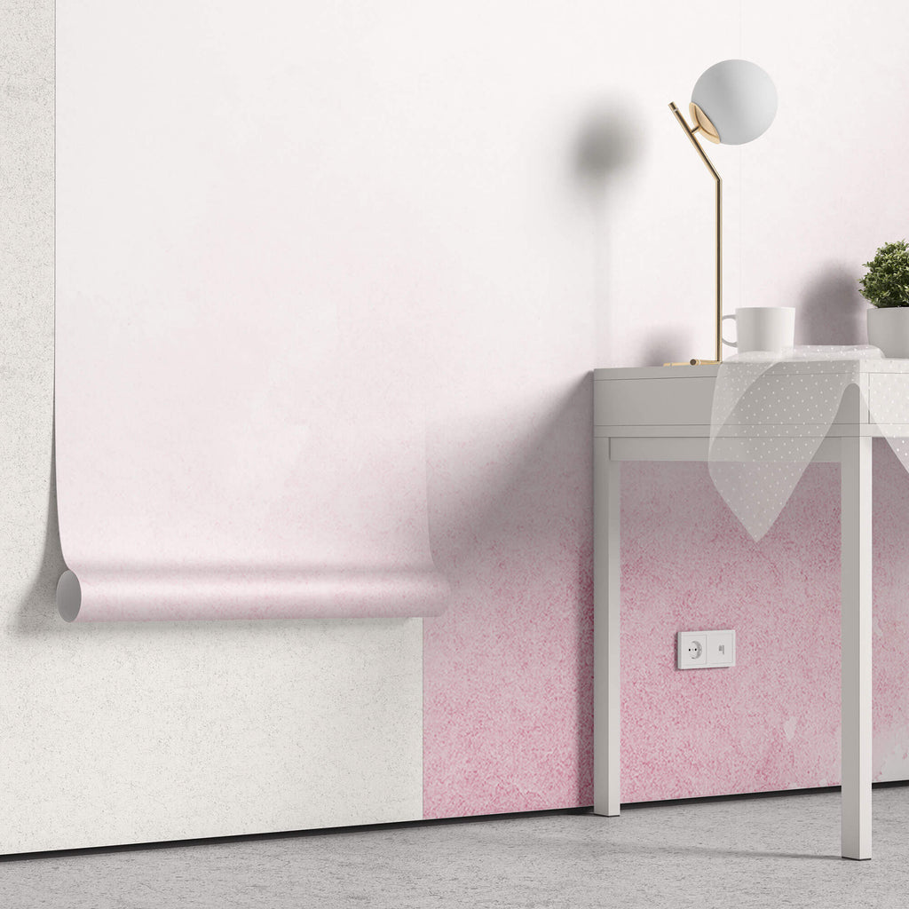 Tapet Personalizat Abstract cu pata de culoare roz - PINK TOUCH