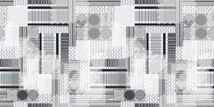 Modern Grey Personalised Wallpaper