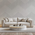 Tapet Personalizat Abstract cu vopsea decorativa - PLASTER WAVES